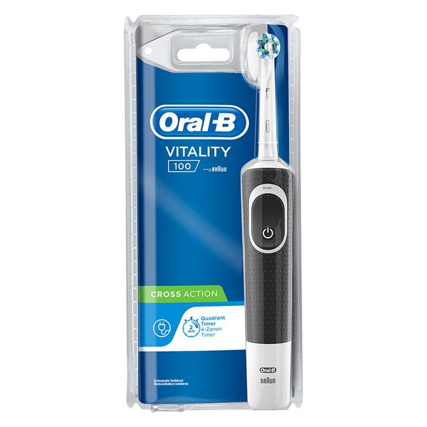 Electric Toothbrush Vitality Cross Action Oral-B Black