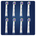 Spare for Electric Toothbrush Oral-B 3D White (8 uds) (Refurbished A+)
