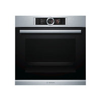 Pyrolytic Oven BOSCH HBG6764S1 71 L Display TFT 3600W Black Stainless steel