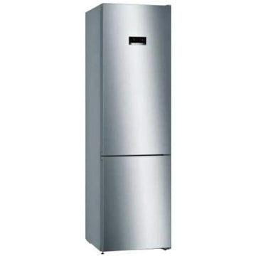Combined fridge BOSCH Stainless steel (203 x 60 cm)