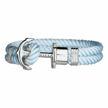 Unisex Bracelet Paul Hewitt Light Blue Nylon