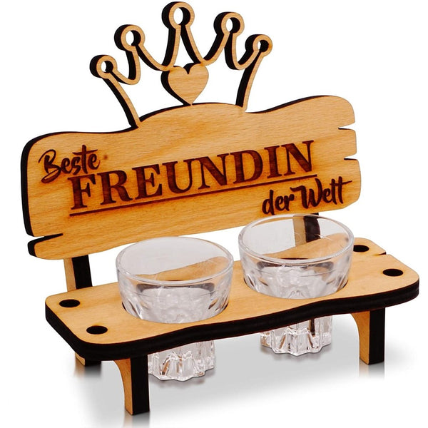 Table Mat Set Beste Freundin der Welt (Refurbished C)