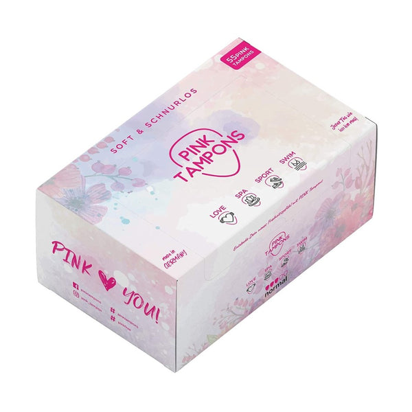 Pack of Tampons Pink (55 uds) (Refurbished A+)