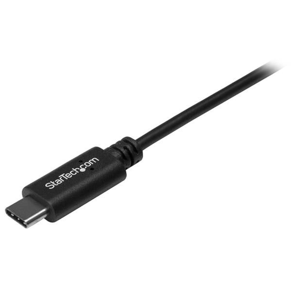 USB A to USB C Cable Startech USB2AC2M10PK         Black