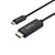 USB C to HDMI Adapter Startech CDP2HD2MBNL          Black (2 m)