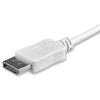 USB C to DisplayPort Adapter Startech CDP2DPMM1MW          White 1 m