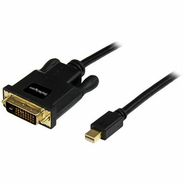 Adapter Mini DisplayPort DVI Startech MDP2DVIMM6B          (1,8 m) Črna 1.8 m