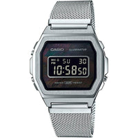 Men's Watch Casio A1000M-1BEF Black Silver