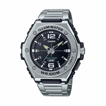 Unisex Watch Casio MWA-100HD-1AVEF Black Silver