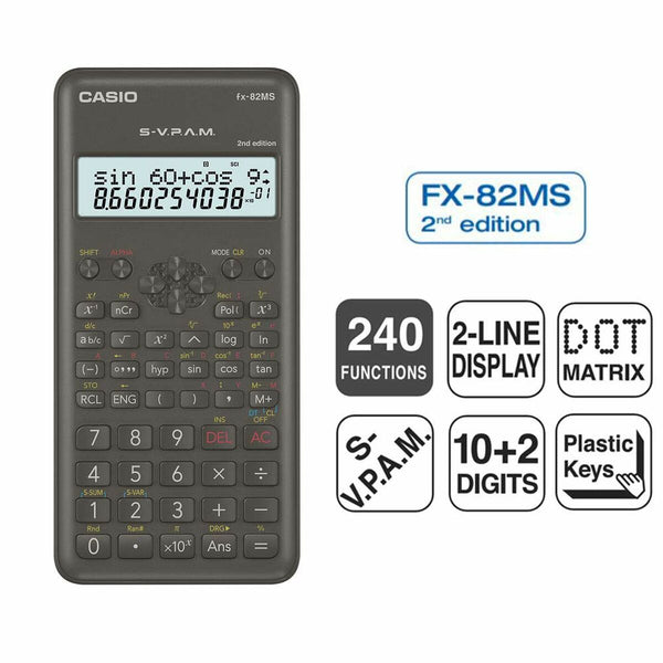 Calcolatrice scientifica Casio FX-82MS-2