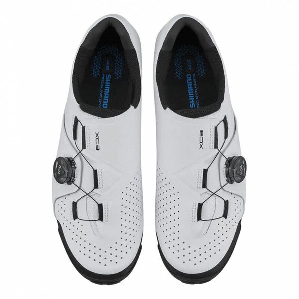 chaussures de cyclisme Shimano Xc300 Blanc