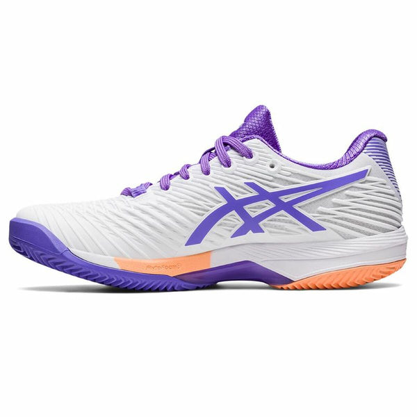 Women's Tennis Shoes Asics Solution Speed FF 2 Clay Lady White