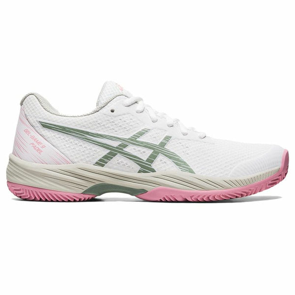 Chaussures de Padel pour Adultes Asics Gel Game 9 Femme Blanc