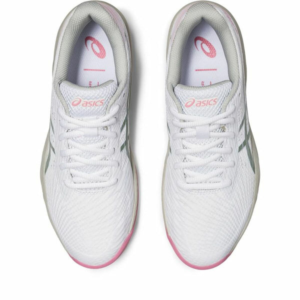 Chaussures de Padel pour Adultes Asics Gel Game 9 Femme Blanc