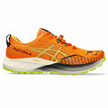 Running Shoes for Adults Asics Fuji Lite 4 Moutain Men Orange