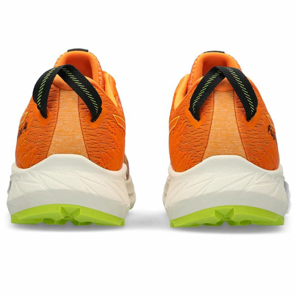 Running Shoes for Adults Asics Fuji Lite 4 Moutain Men Orange