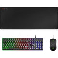 Keyboard with Gaming Mouse Mars Gaming MCPX