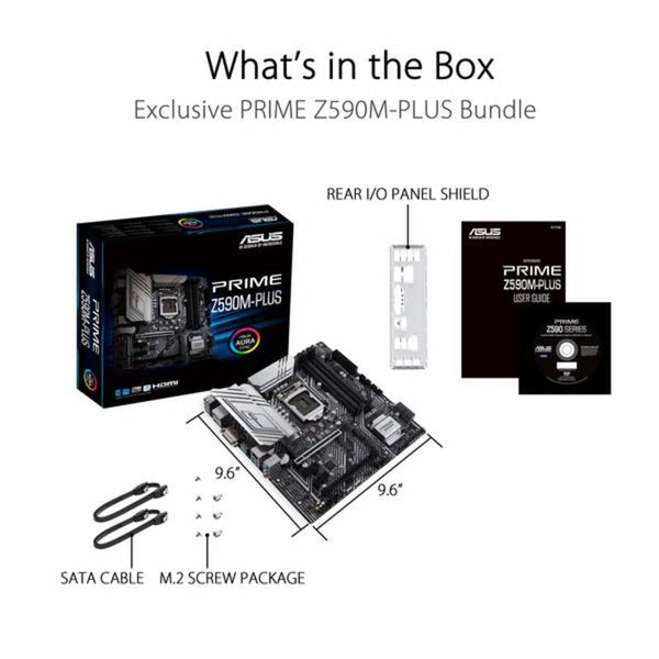 Motherboard Asus PRIME Z590M-PLUS mATX LGA1200