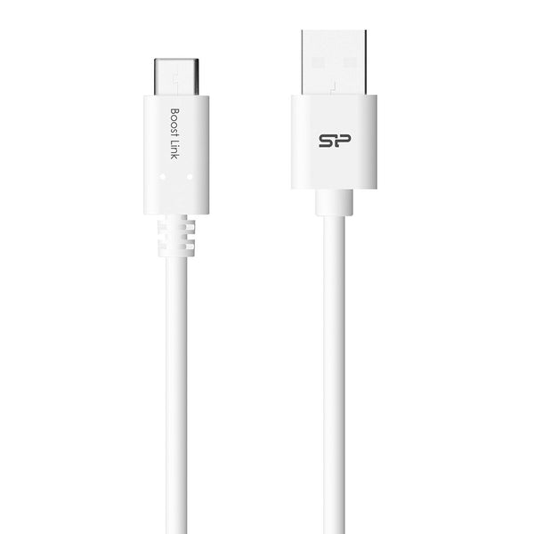 USB-C Cable to USB Silicon Power SP1M0ASYLK10AC1W White 1 m