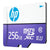 Micro SD Memory Card with Adaptor HP HFUD 256 GB