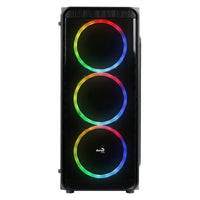 ATX Semi-tower Box Aerocool SI5200RGB RGB USB 3.0 Black