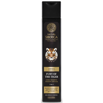 "Natura Fury Of The Tiger Energy Shampoo For Body And Hair 2 In 1 250ml"