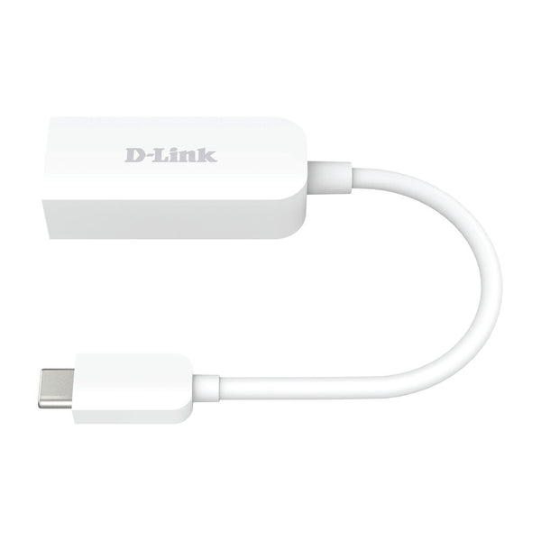 USB C -zu-Red RJ45-Adapter D-Link DUB-E250 2500 Mbps Weiß