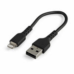 Câble USB vers Lightning Startech RUSBLTMM15CMB Noir 15 cm