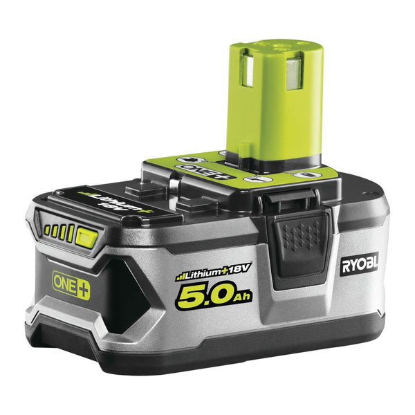 Ensemble chargeur et batterie rechargeable Ryobi RC18150-250 Litio Ion 5 Ah 18 V