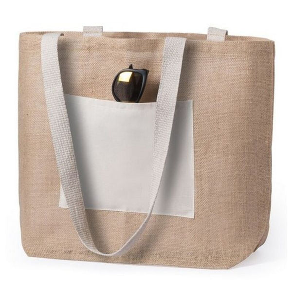 Jute Bag 145726 (48 x 35 x 15 cm) Natural