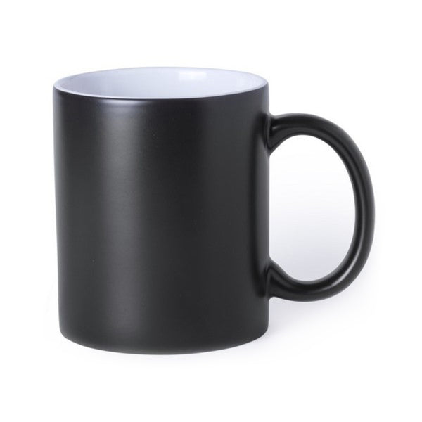 Ceramic Mug 145837 (350 ml) Bicoloured Black