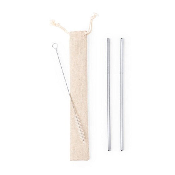 Reusable Drinking Straw Stainless steel (2 Pcs) 146282