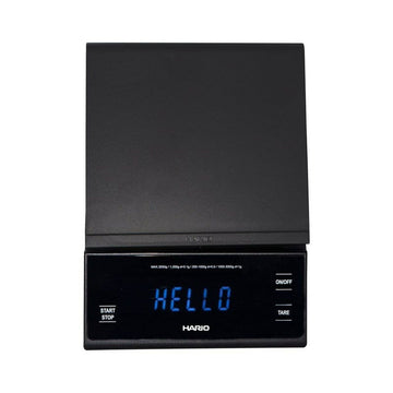 kitchen scale Hario VSTW-3000-B Black 15,6 x 1,5 x 21,3 cm