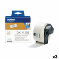 Drucker-Etiketten Brother DK-11208 Weiß/Schwarz 38 X 90 mm (3 Stück)