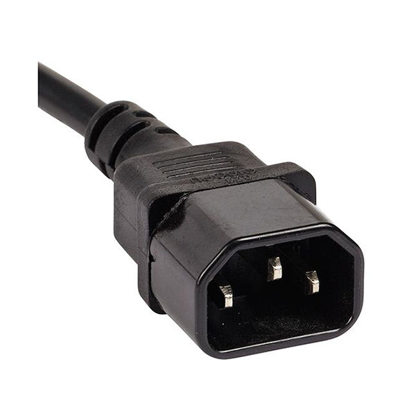 Iec Extension Cord 1M MF Black