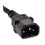 Iec Extension Cord M To F Black