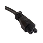 Iec C5 Clover Leaf Style Appliance Power Cable Black 5M