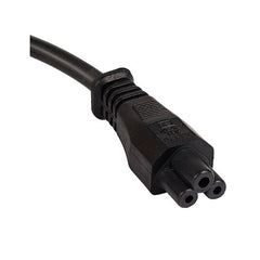 Iec C5 Clover Leaf Style Appliance Power Cable Black 5M