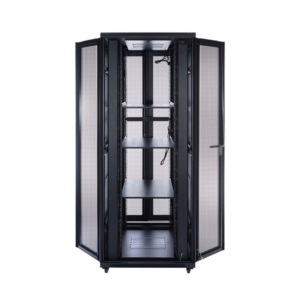 42Ru 800X1000 Mm Deep Server Rack With Bifold Mesh Door