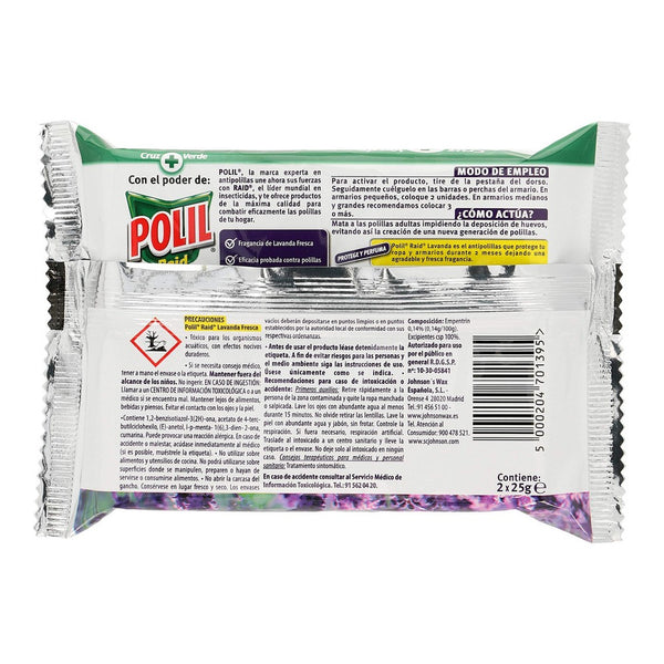 Mothproof Polil Duplo Lavendar (2 uds)