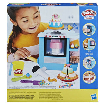 Pâte à modeler en argile Playdoh Rising Cake Oven Hasbro F1321 Blanc Multicouleur