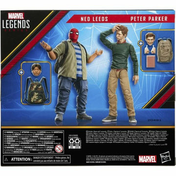 Super junaki Hasbro Legends Series Spider-Man 60th Anniversary Peter Parker & Ned Leeds