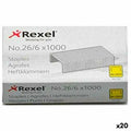 Staples Rexel 1000 Pieces 26/6 (20 Units)