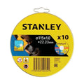 Cutting disc Stanley (10 Units)