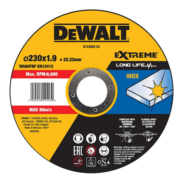 Cutting disc Dewalt dt43909-qz