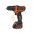 Screwdriver Black & Decker BDCDD12KB-QW 10,8 V