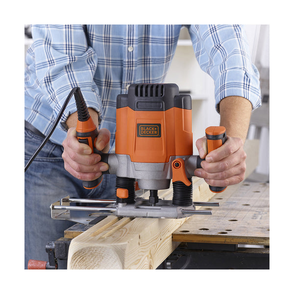 Perceuse à couronne/fraiseuse Black & Decker 1200eka-qs