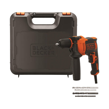 Set de forage et accessoires Black & Decker BEH710K-QS 230 V 710 W