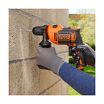 Komplet in dodatki za vrtanje Black & Decker BEH710K-QS 230 V 710 W