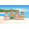 Action Figures Sylvanian Families Striped Cat Family
